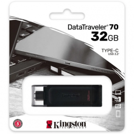 Kingston Pendrive 32GB DataTraveler&reg; 70 Tipo C